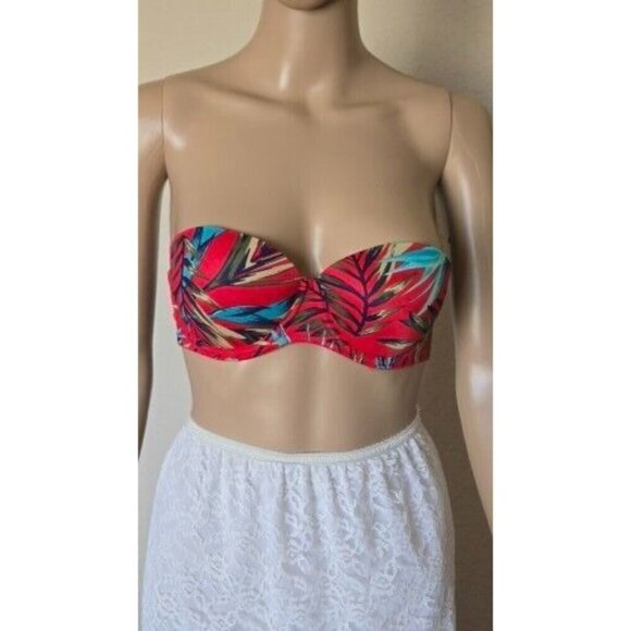 Victoria's Secret PINK Wear Everywhere Multiway Push up Bra Floral 34B - Picture 10 of 13